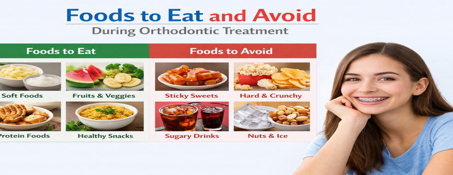 Foods to Eat and Avoid During Orthodontic Treatment