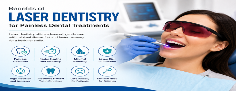 Benefits of Laser Dentistry for Painless Dental Treatments