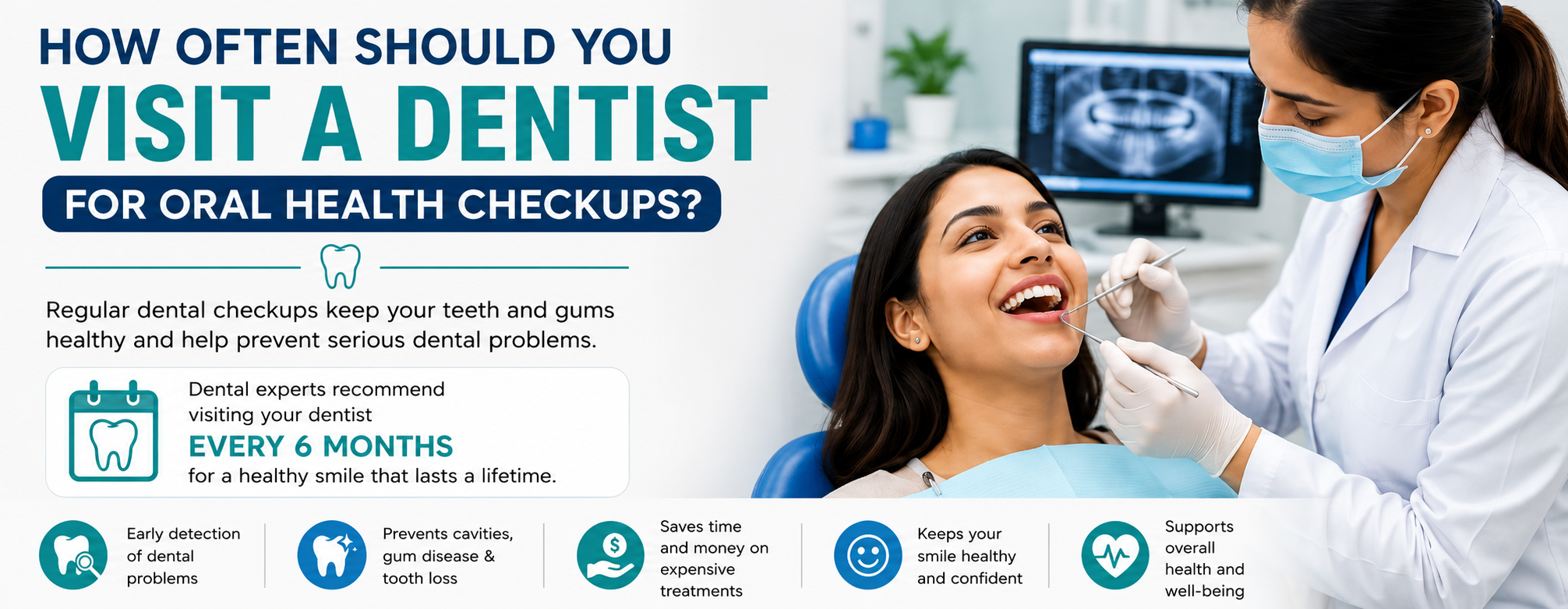 How Often Should You Visit a Dentist for Oral Health Checkups?